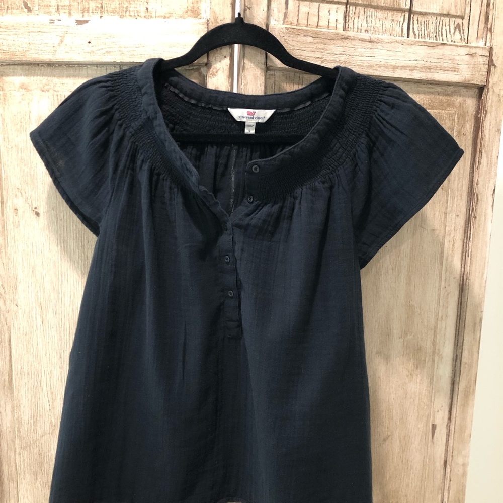NWOT! Super Cute! Vineyard Vines Short Sleeve Cotton Top